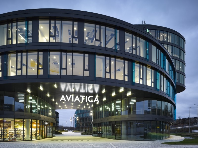 Admin building Aviatica in Prague