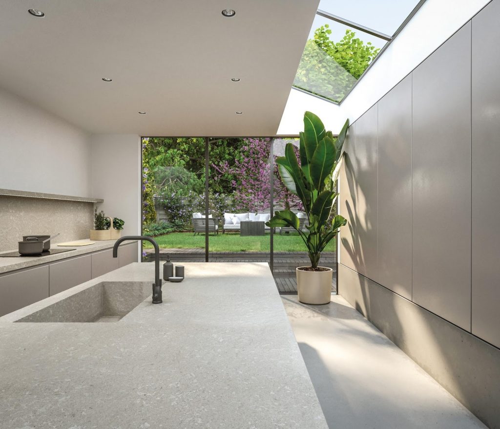 Use quartz to revitalise your space - Noble Concrete Grey